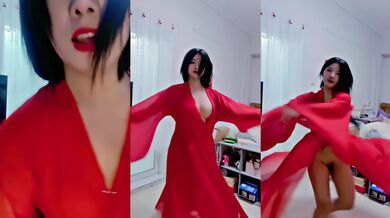 【杨晓花】歌舞慢摇青春无敌抖音风艺校美少女 定制福利② 露脸露点各种热门BGM裸舞 (2)